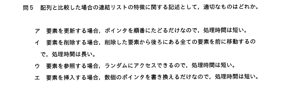 過去問（リスト）